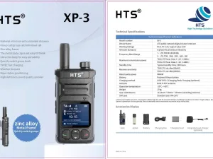 Bộ Đàm 4G/LTE POC HTS XP-3