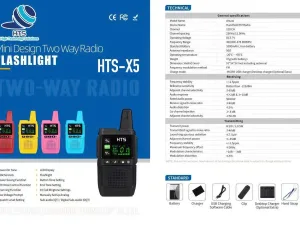 Bộ Đàm Cầm Tay HTS X5