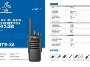 Bộ Đàm Cầm Tay HTS X6