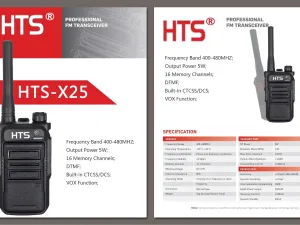 Bộ Đàm Cầm Tay HTS X25