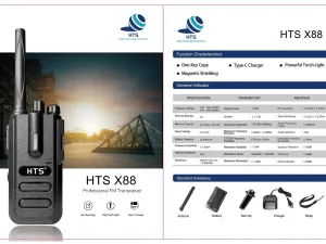 Bộ Đàm Cầm Tay HTS X88