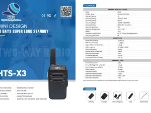 Bộ Đàm Cầm Tay HTS X3