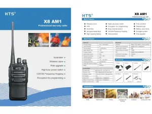 Bộ Đàm Cầm Tay HTS X8 AM1
