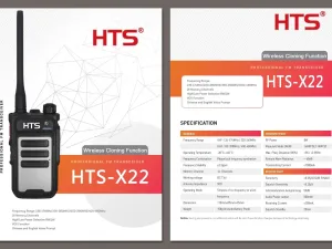 Bộ Đàm Cầm Tay HTS X22 Công Suất 8W