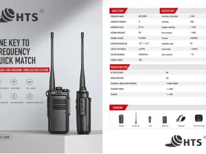 Bộ Đàm Cầm Tay HTS HT-3800
