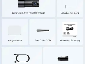 Camera Hành Trình 70mai M310 Plus 2K